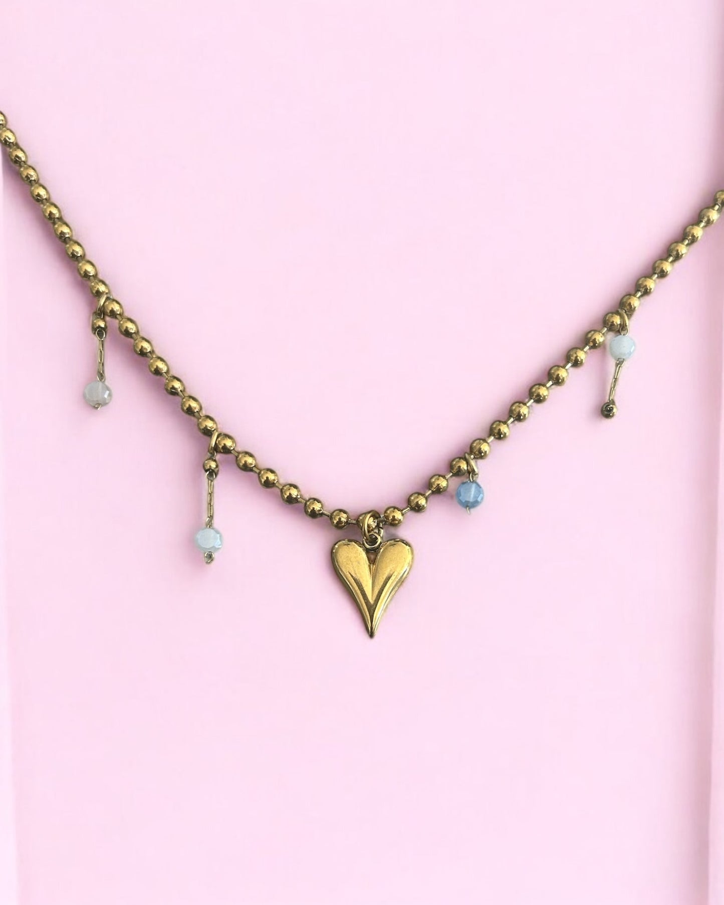 Ketting Beads Hart Klein