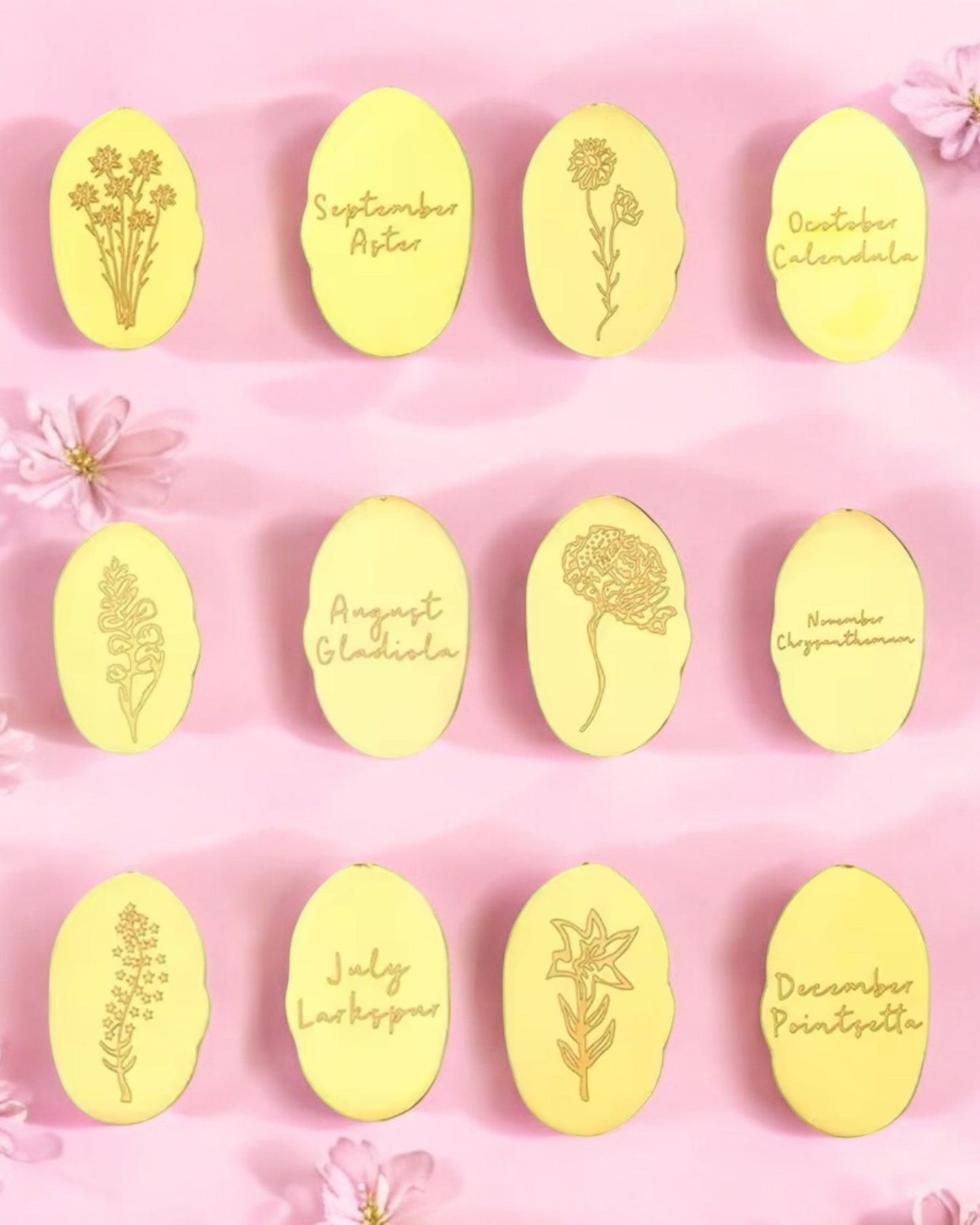 Birth Flower Ketting