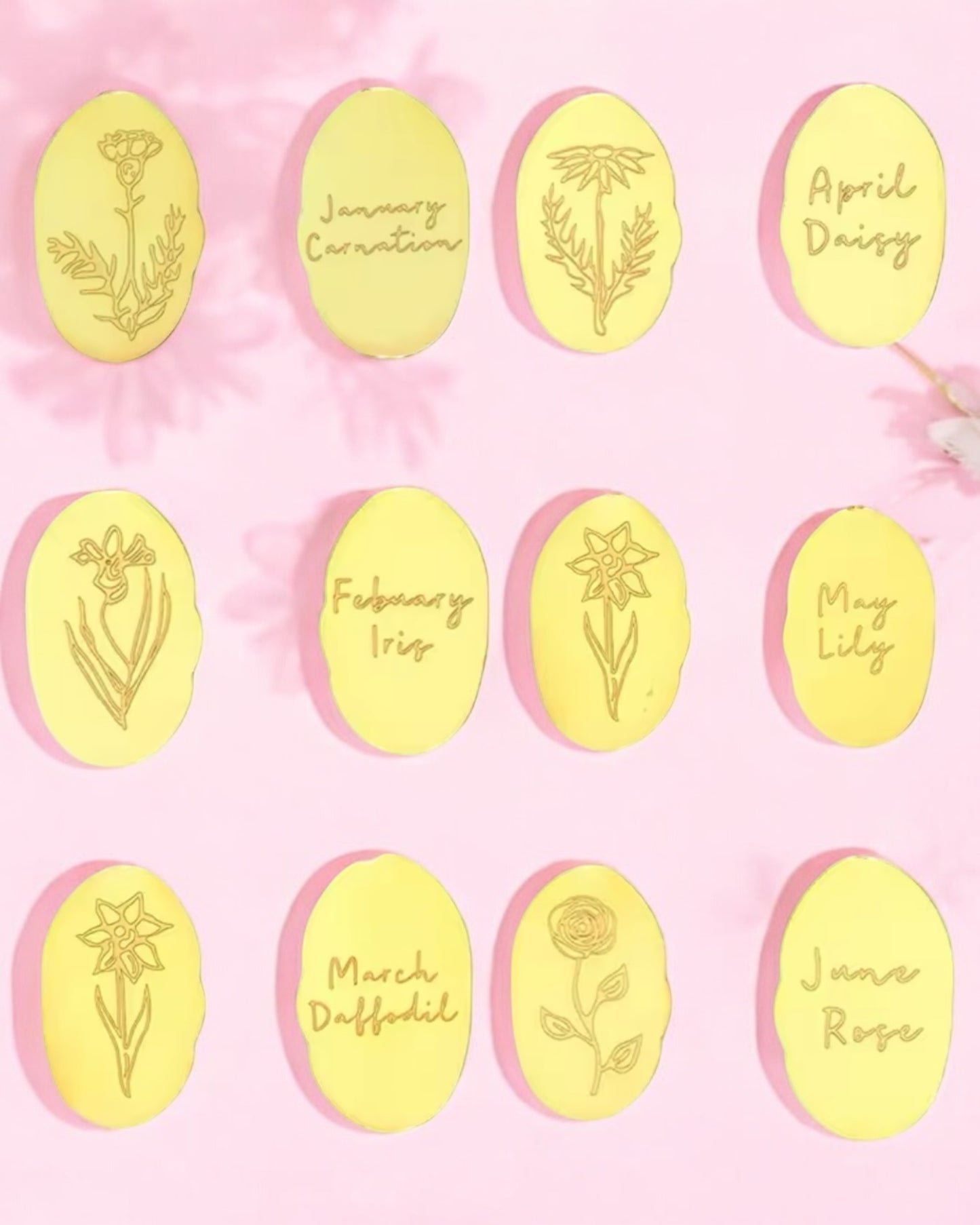 Birth Flower Ketting
