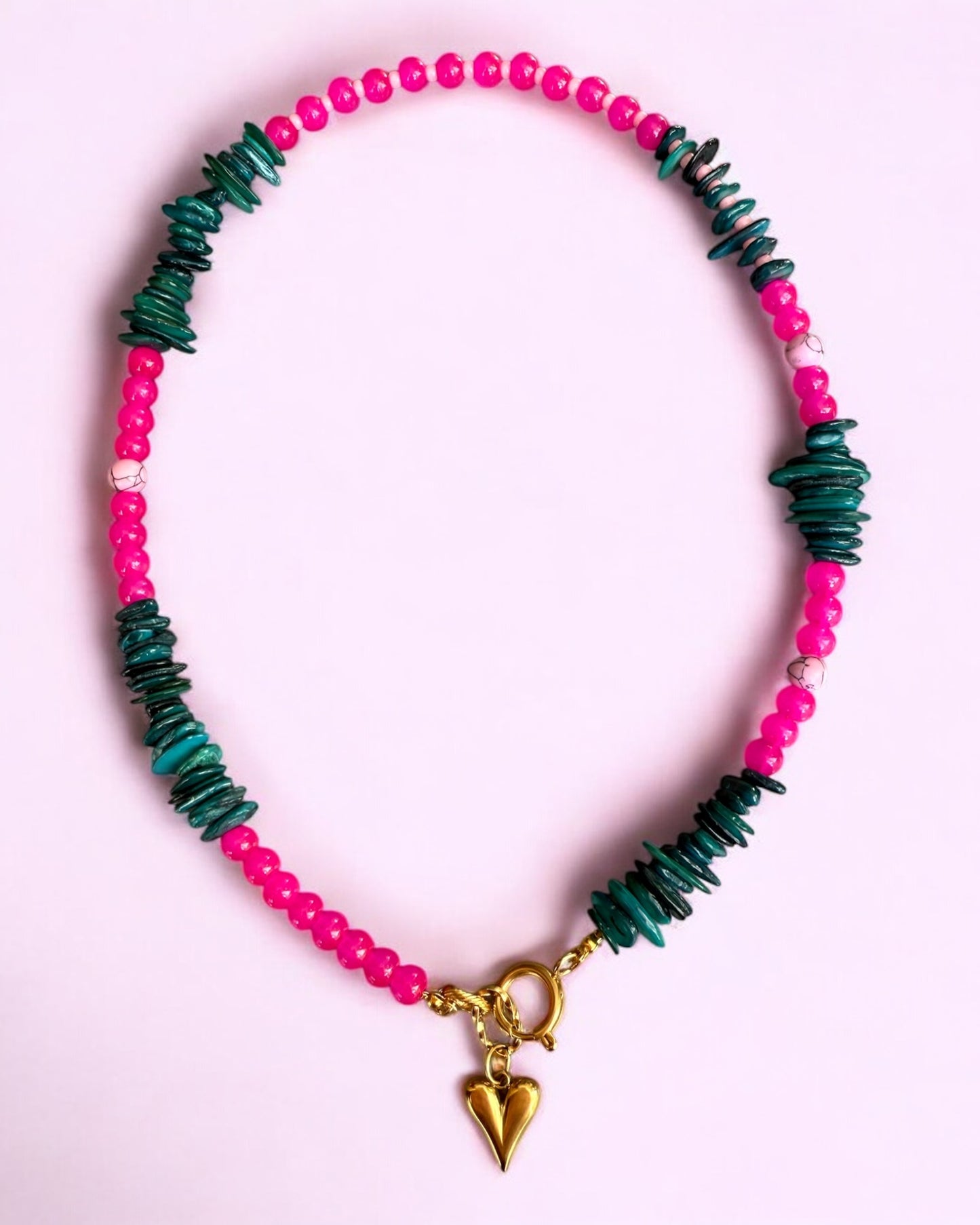 Kralen ketting met bedel summer 2