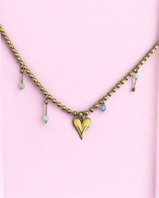 Ketting Beads Hart Klein