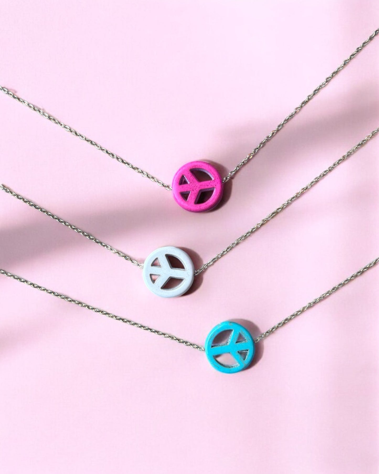 Ketting Minimalist Peace wit