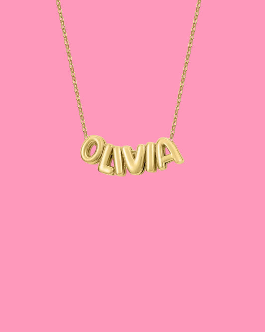 Letter ketting Olivia