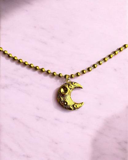 Ketting Beads Moon Groot