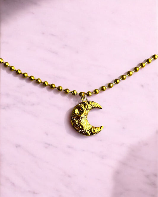 Ketting Beads Moon Groot