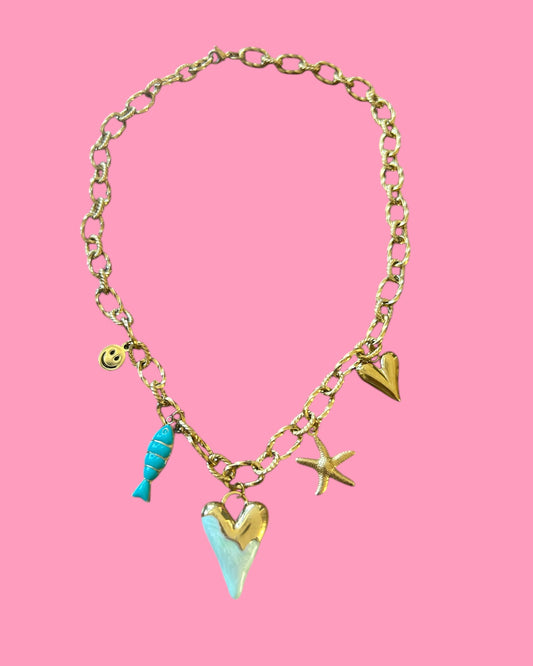 Bedelketting Happy