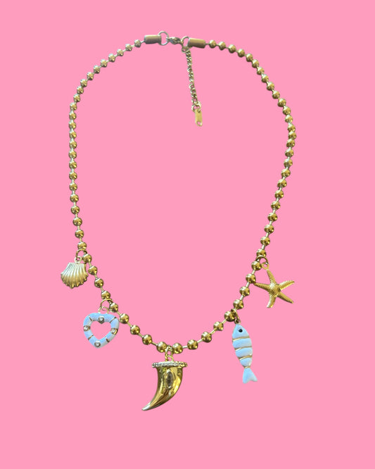 Bedelketting Wit