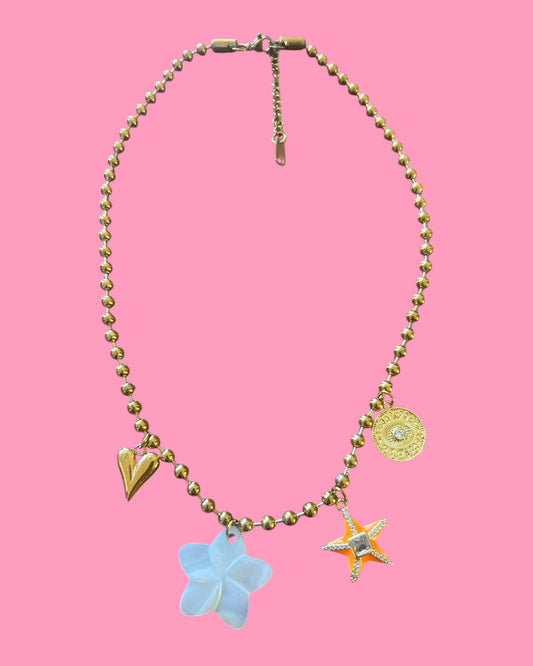 Bedelketting White Flower